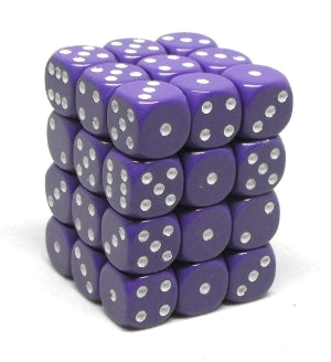 CHX25807 Opaque 12mm Purple/White 36d6 image 0